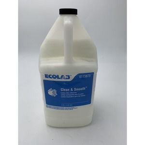 ECOLAB Clean & Smooth Lotion Skin Cleanser 1 Gallon Factory Sealed 6115875